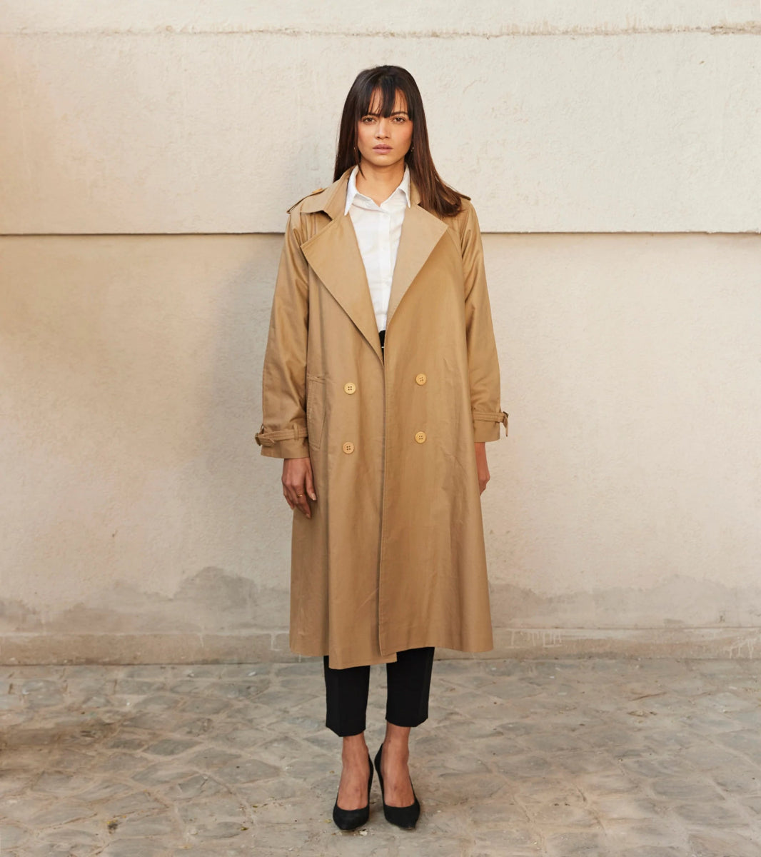 Yvie Trench Coat - Bhoomi