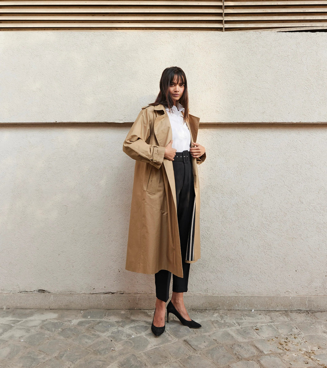 Yvie Trench Coat - Bhoomi