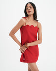 Zoe Dress - Red