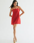 Zoe Dress - Red