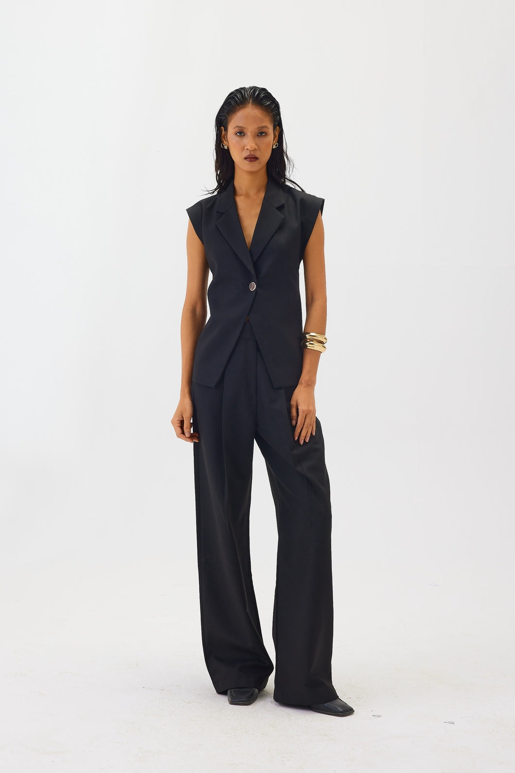 Taylor Waistcoat Black