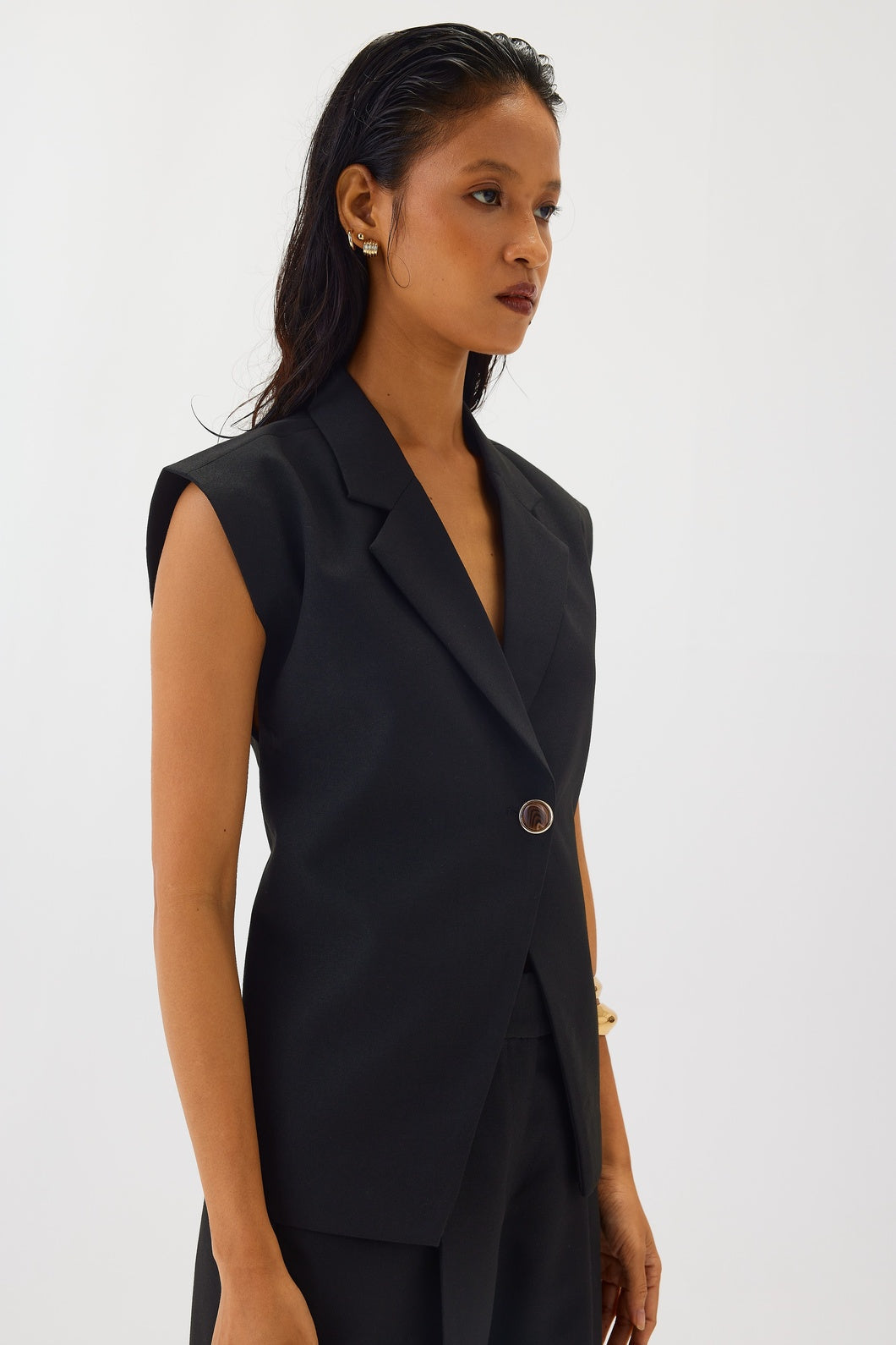 Taylor Waistcoat Black