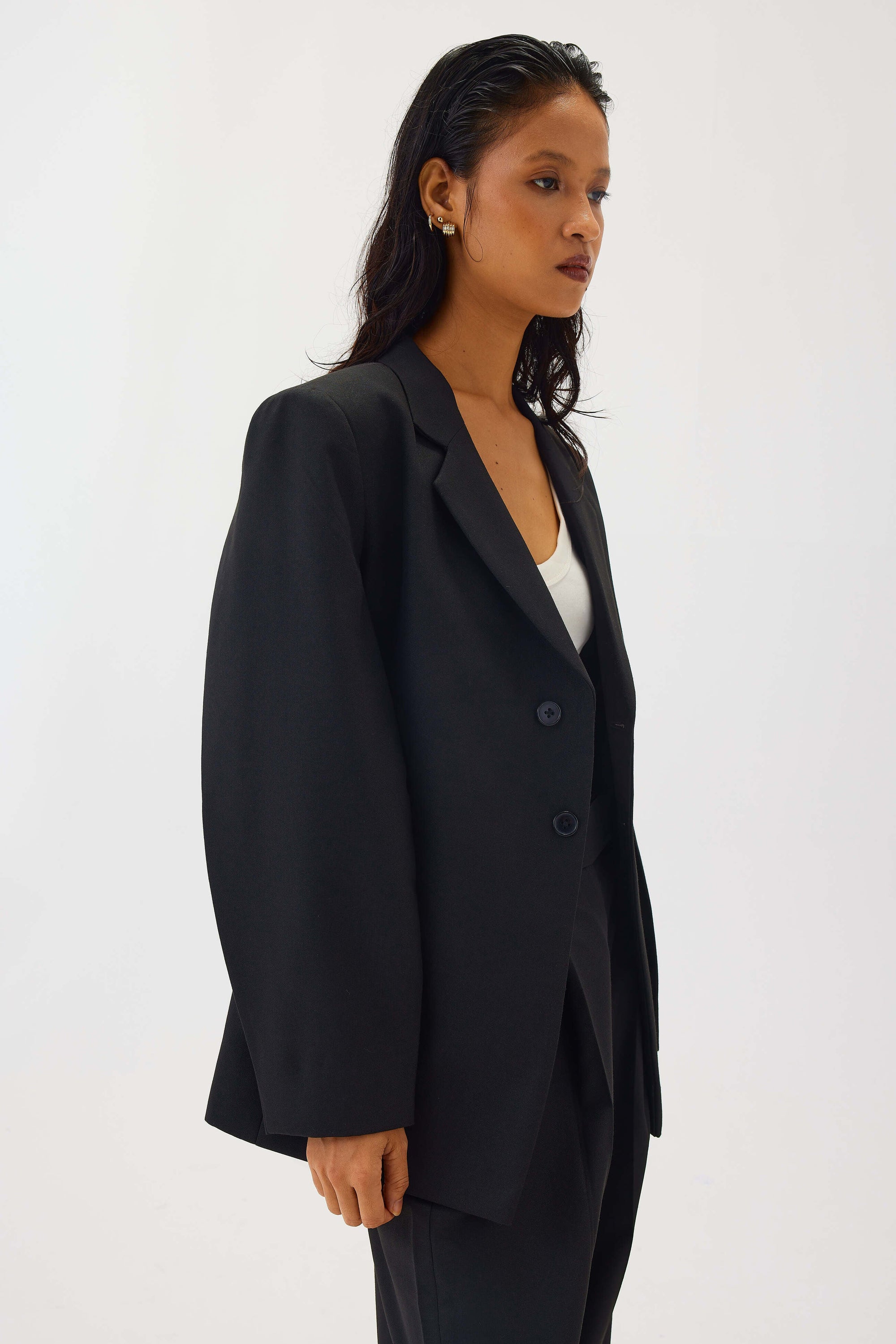 Amira Blazer Black