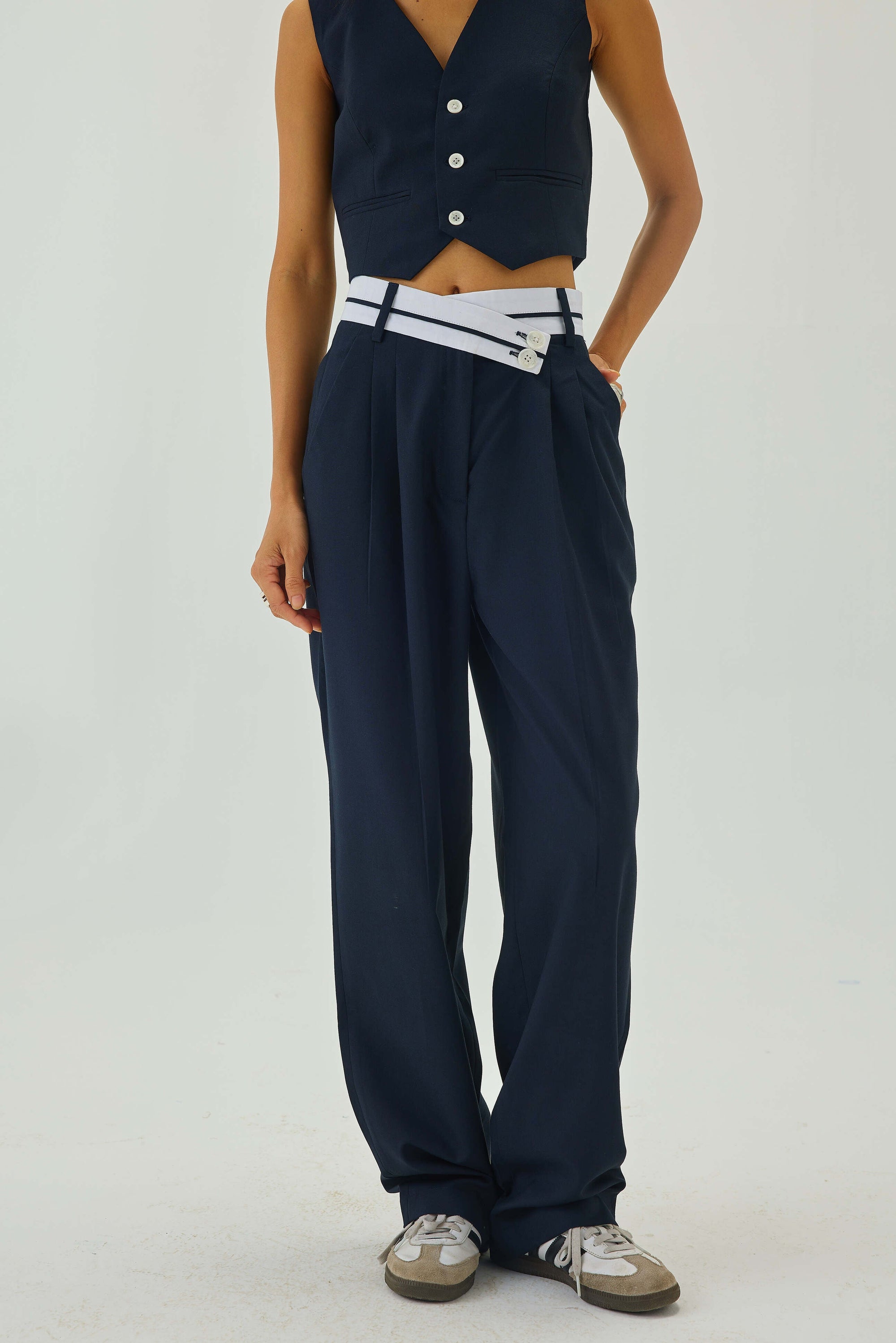 Annabelle Pants Navy