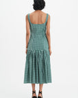 Mae Dress - Pine Vichy