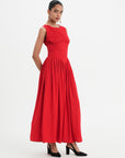 Nora Dress - Rouge