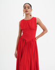 Nora Dress - Rouge