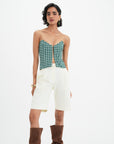 Adele Top - Pine Vichy