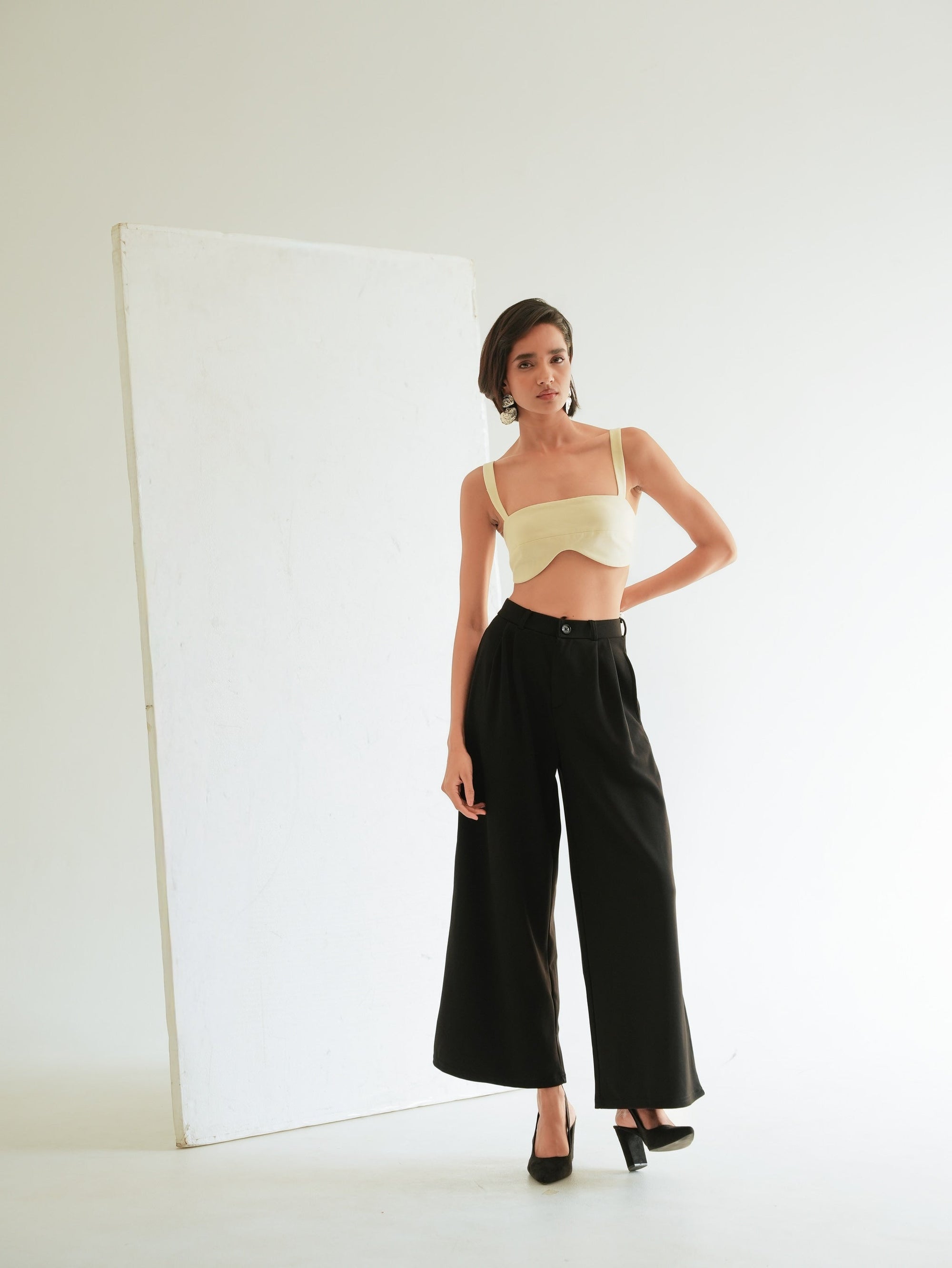 Celine Bralette Top - Buttercream