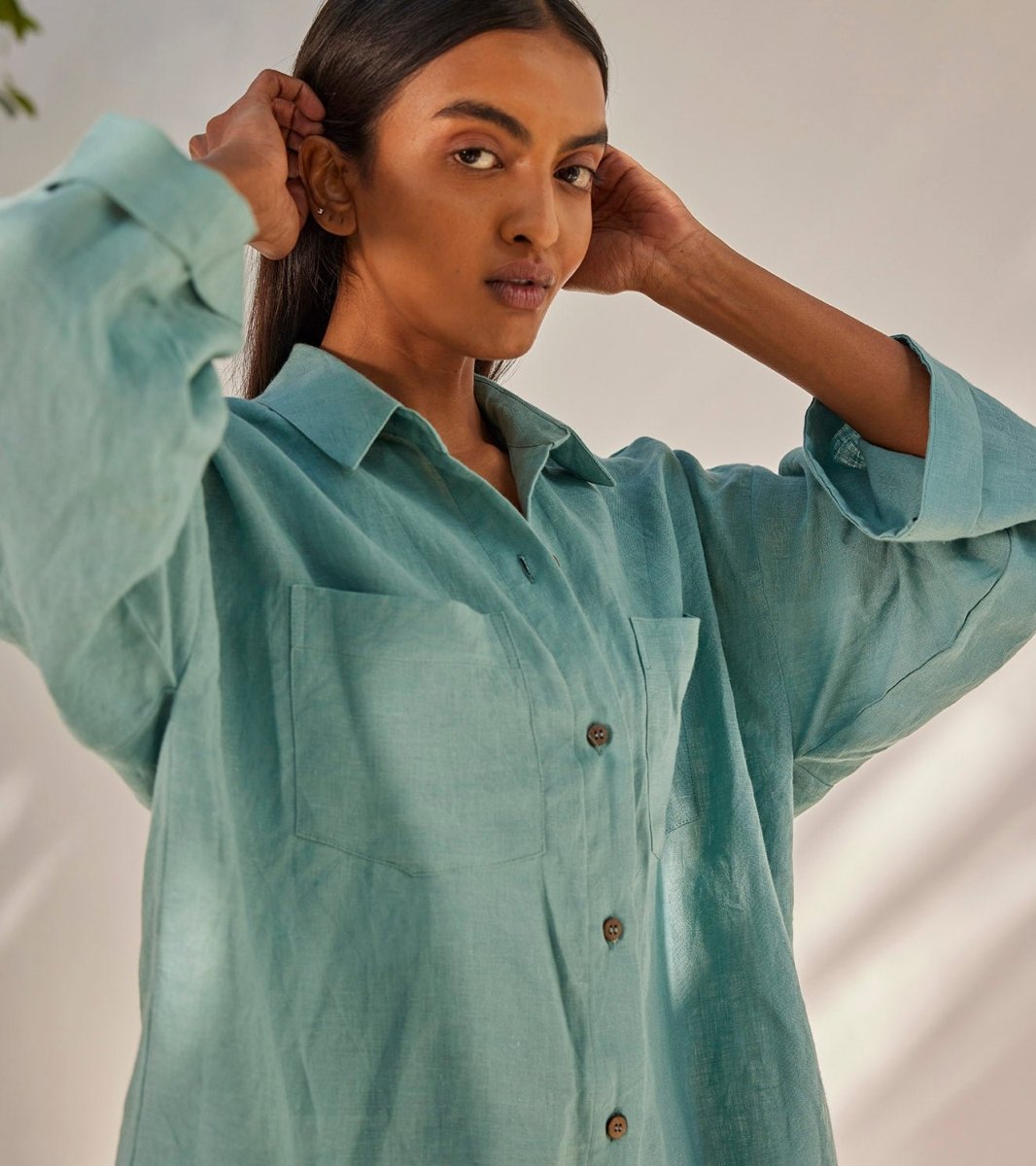 Ciel Shirt Dress - Bhoomi