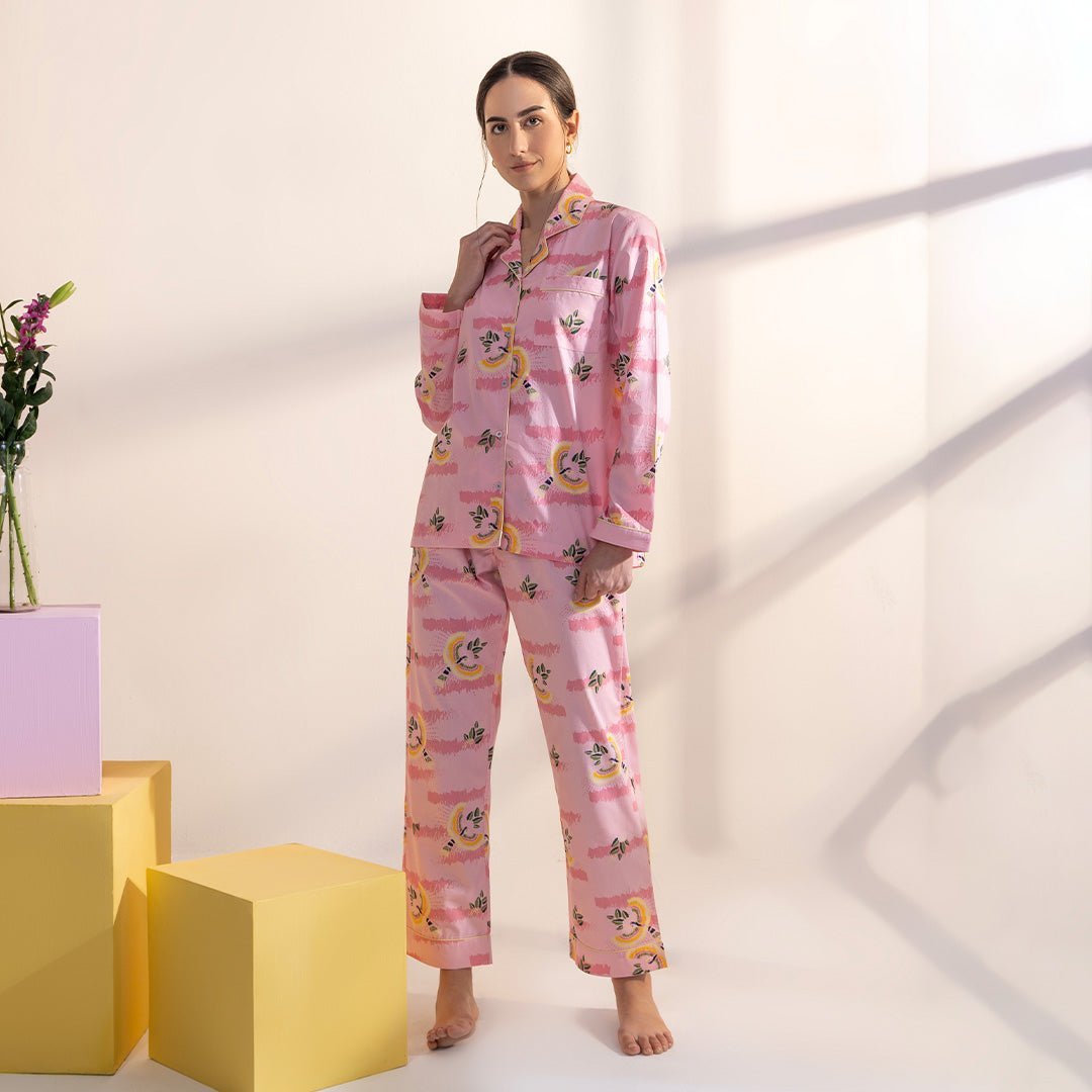 Come fly with me pyjama set - Bhoomi