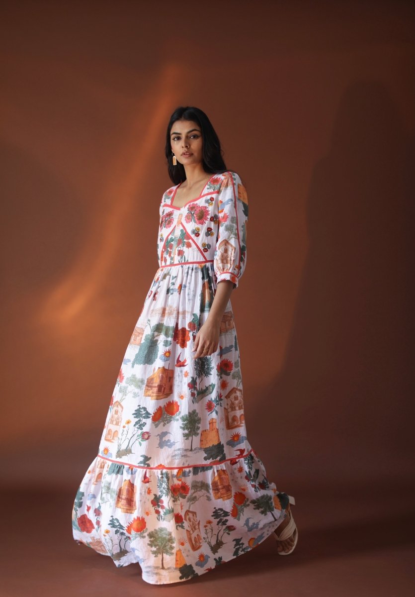 Elara Maxi Dress - Bhoomi