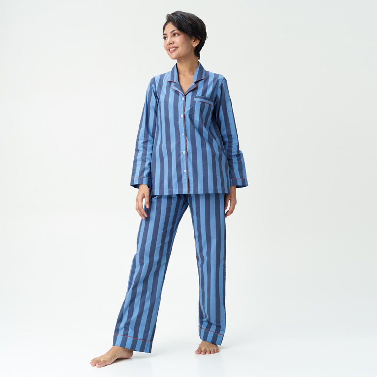 Indigo love pyjama set - Bhoomi
