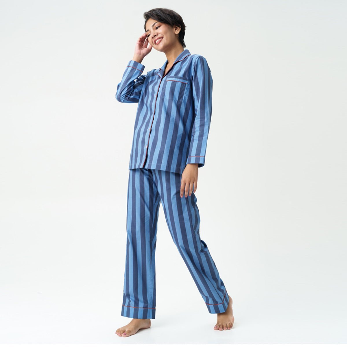 Indigo love pyjama set - Bhoomi