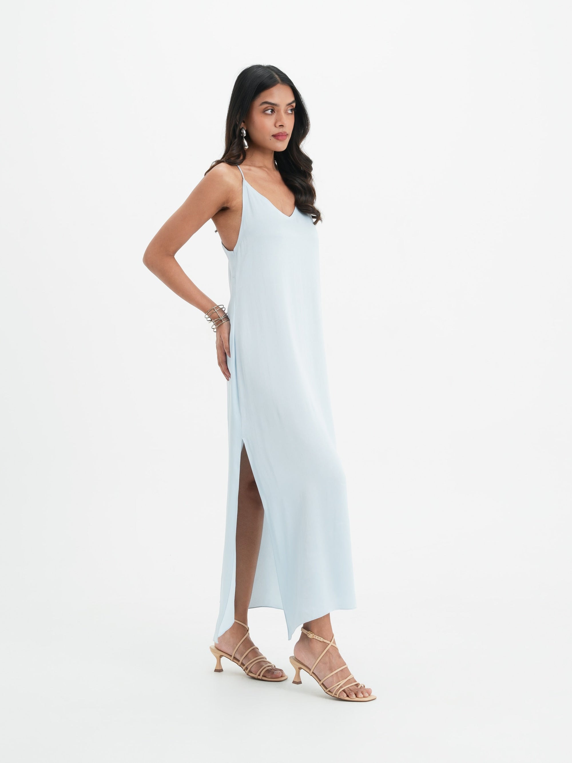 Ines Dress - Ice Blue