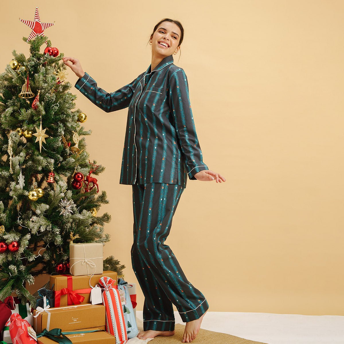 Jingle Bells Pyjama Set - Bhoomi