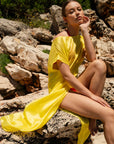 Leone Oversized Dress - Limoncello