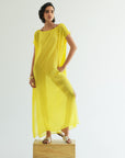 Leone Oversized Dress - Limoncello