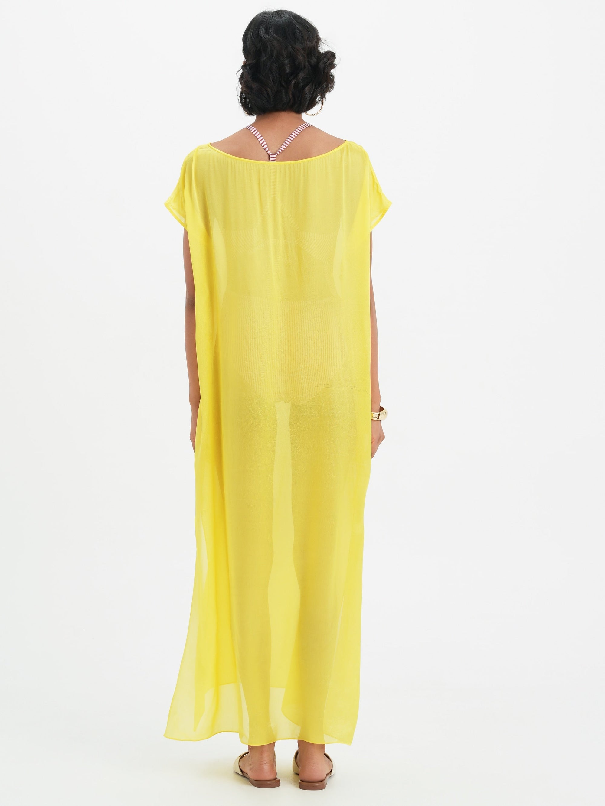 Leone Oversized Dress - Limoncello