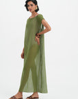 Leone Oversized Dress - Olive