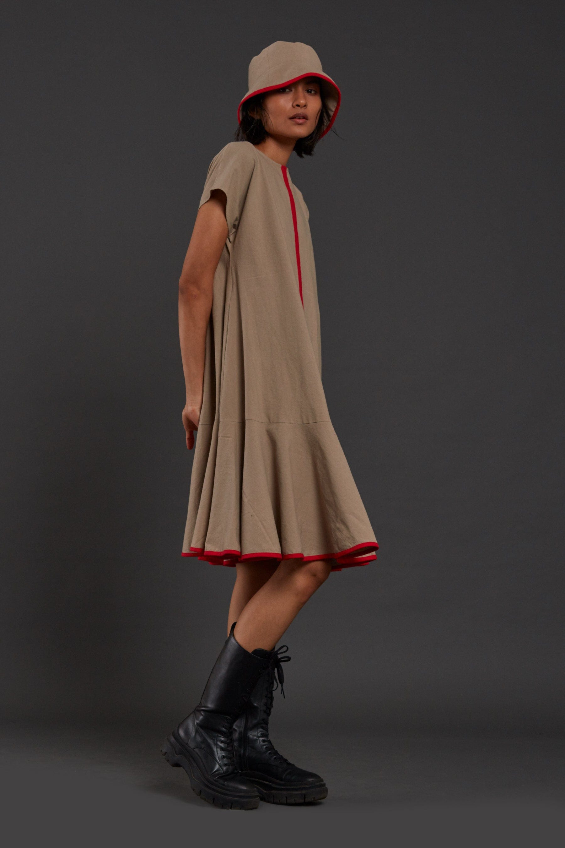 Vesper Dress Beige