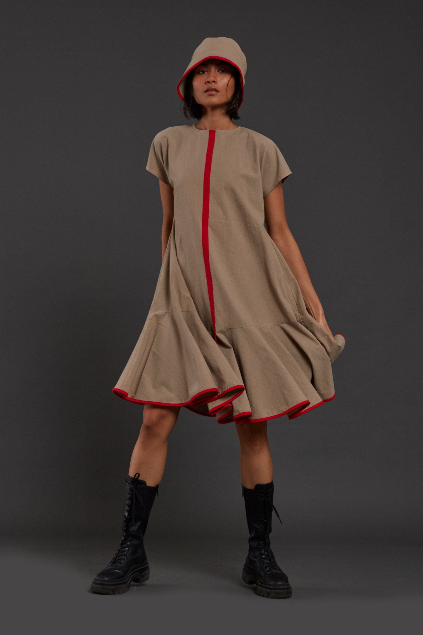 Vesper Dress Beige