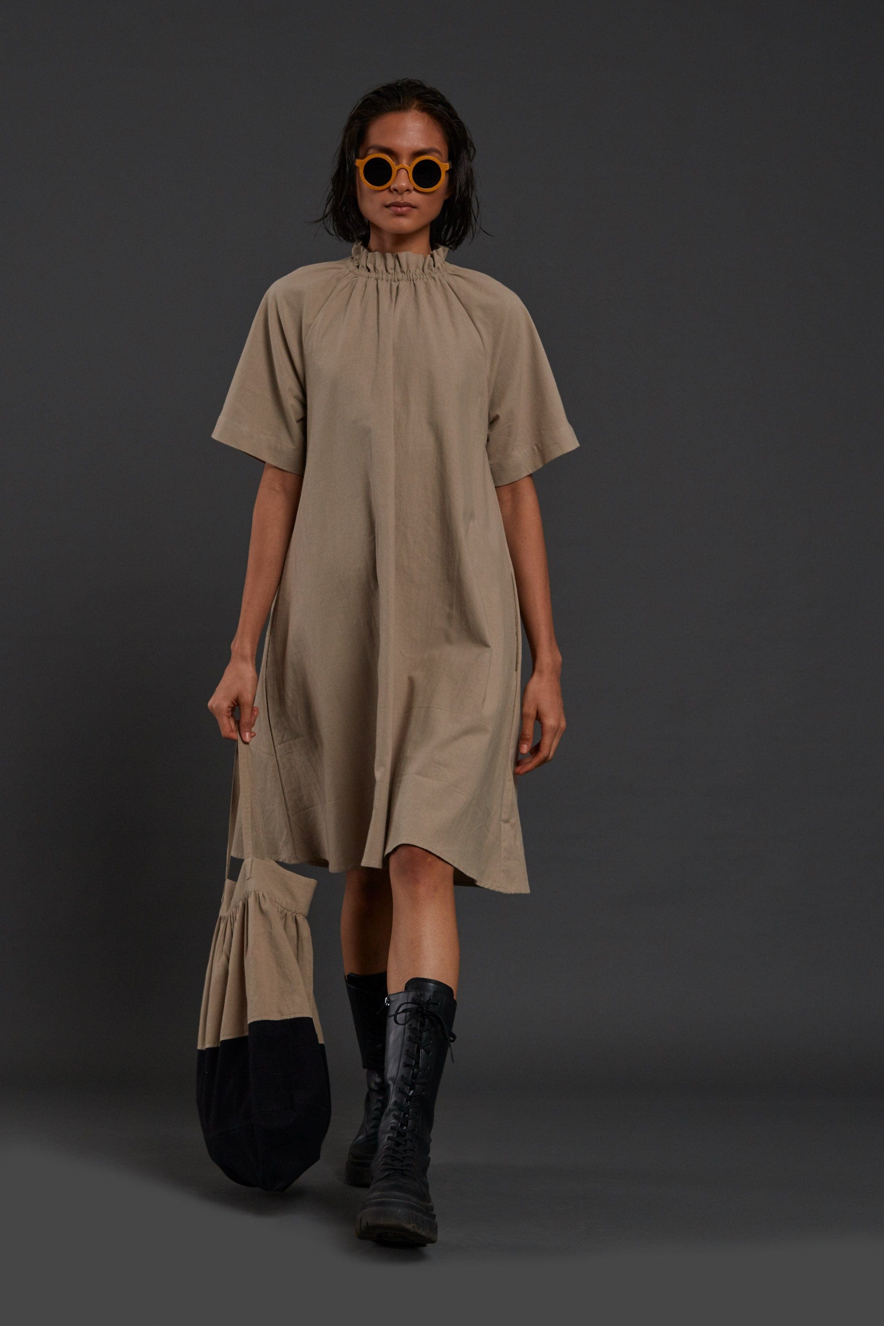 Sutton Dress Beige