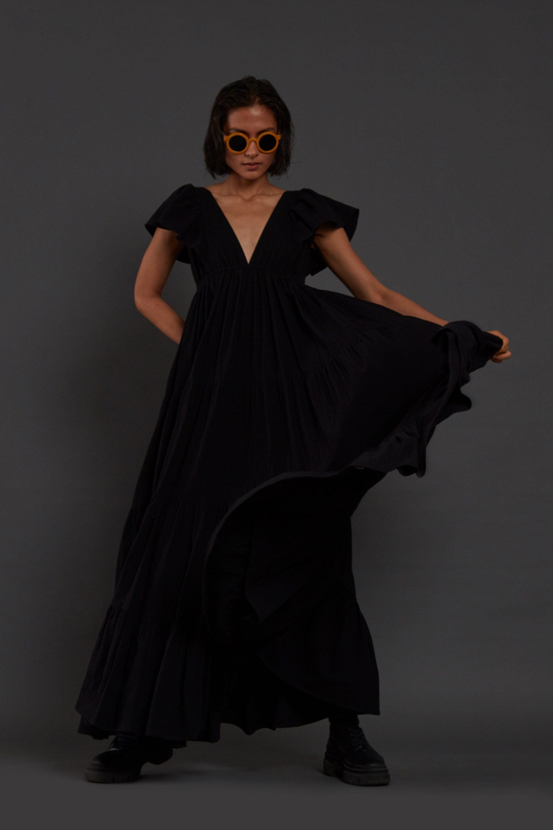 Monette Dress Black
