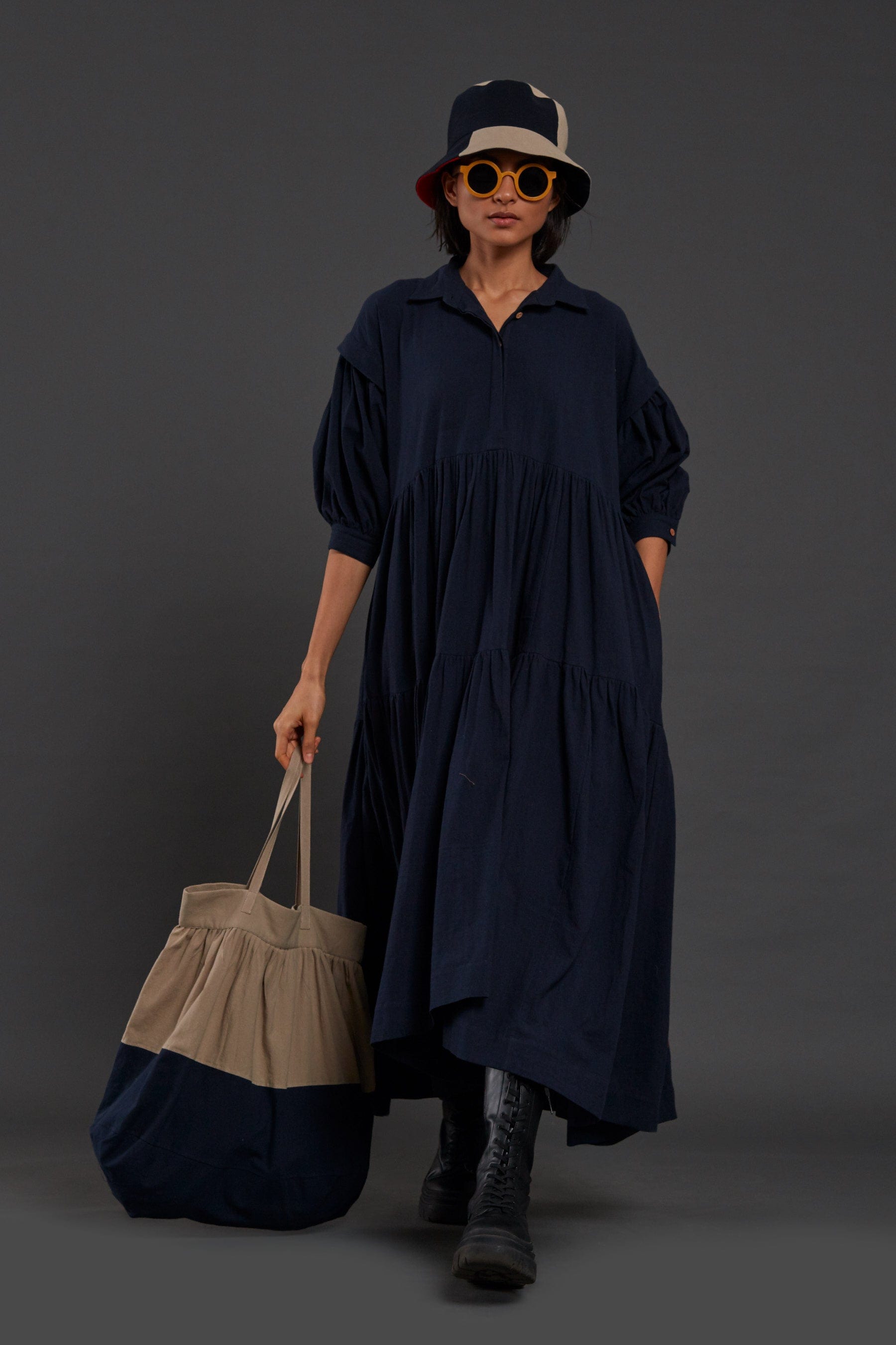 Matera Dress Blue