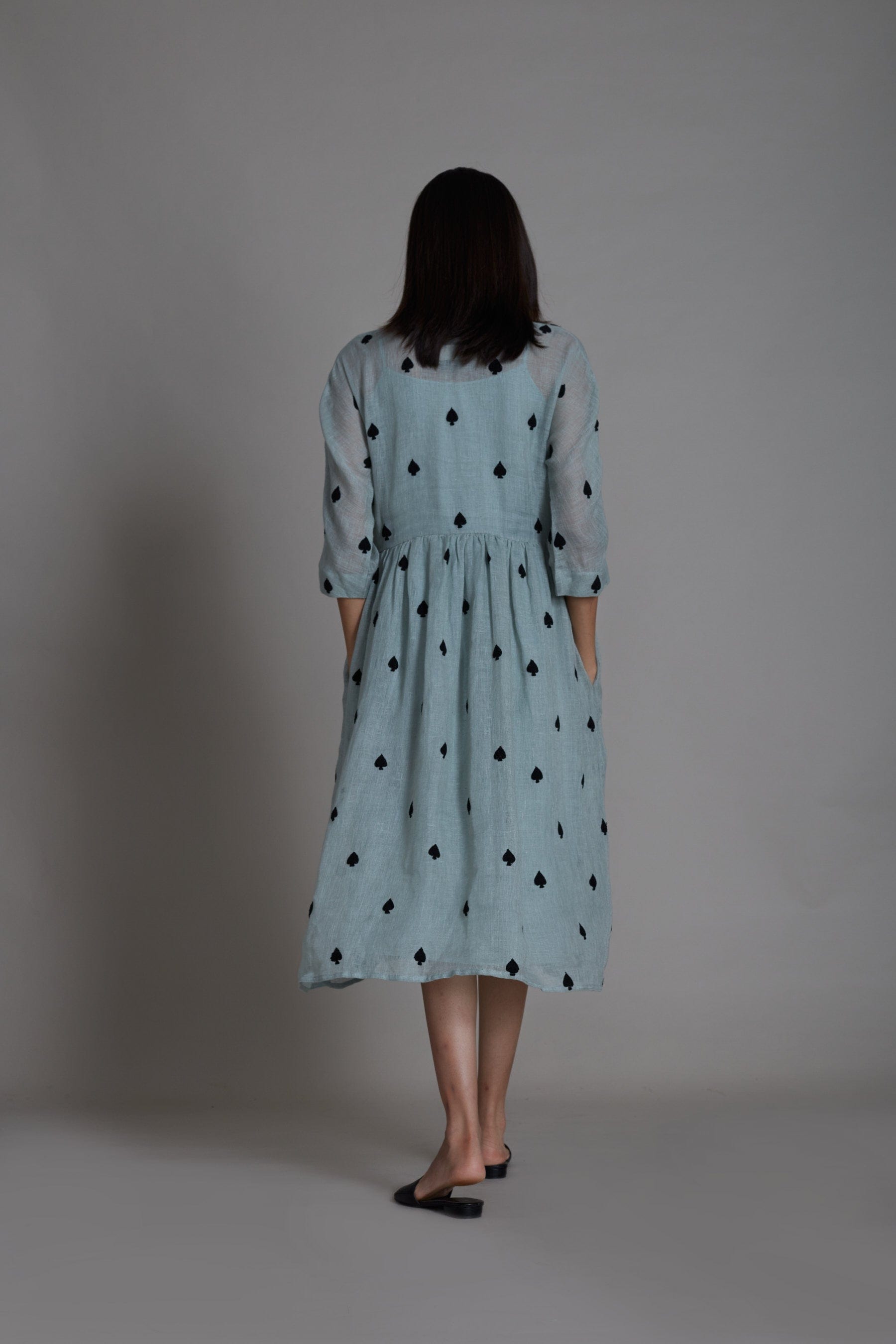 Belinda Dress Blue