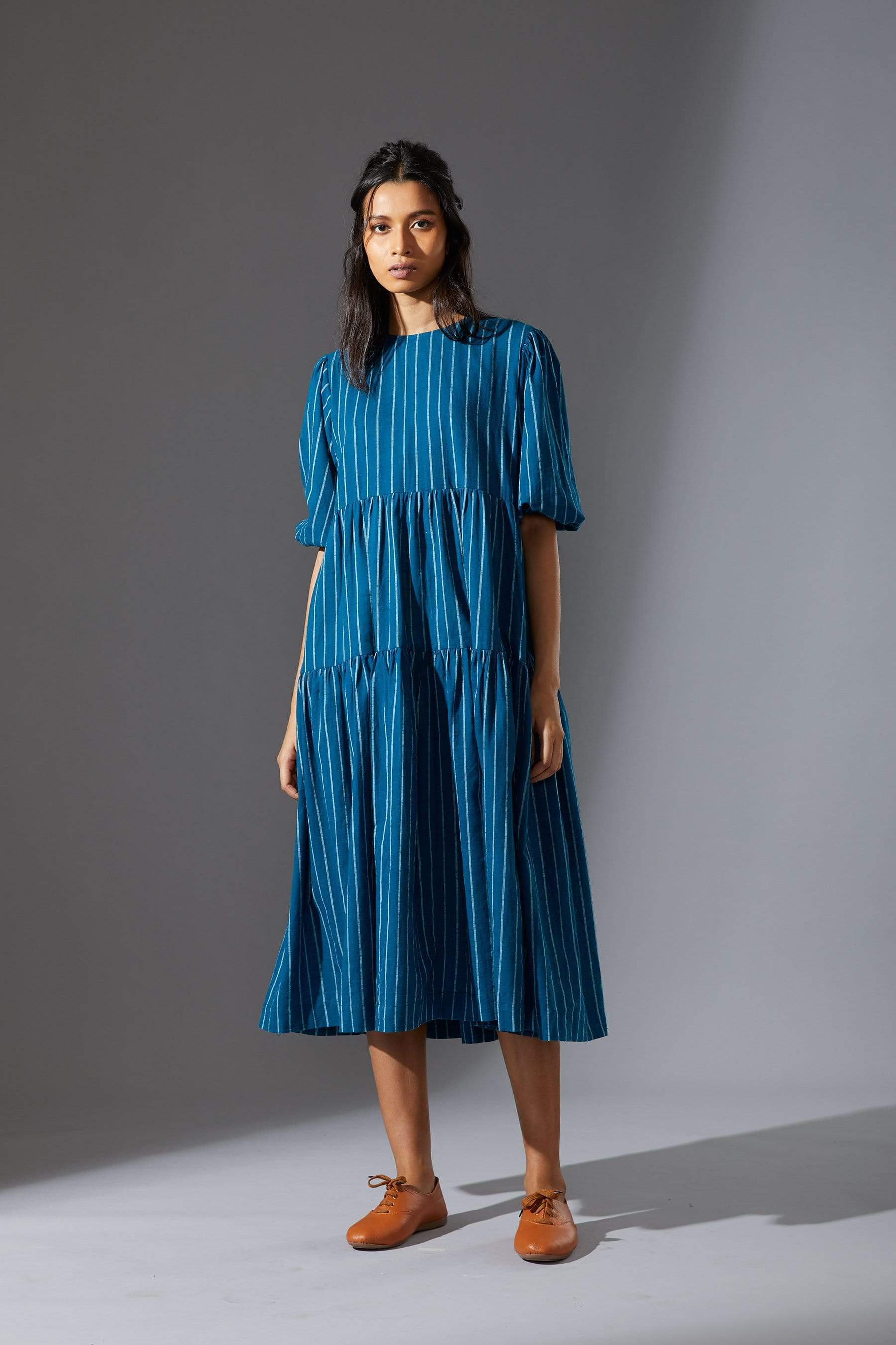 Sina Dress Blue