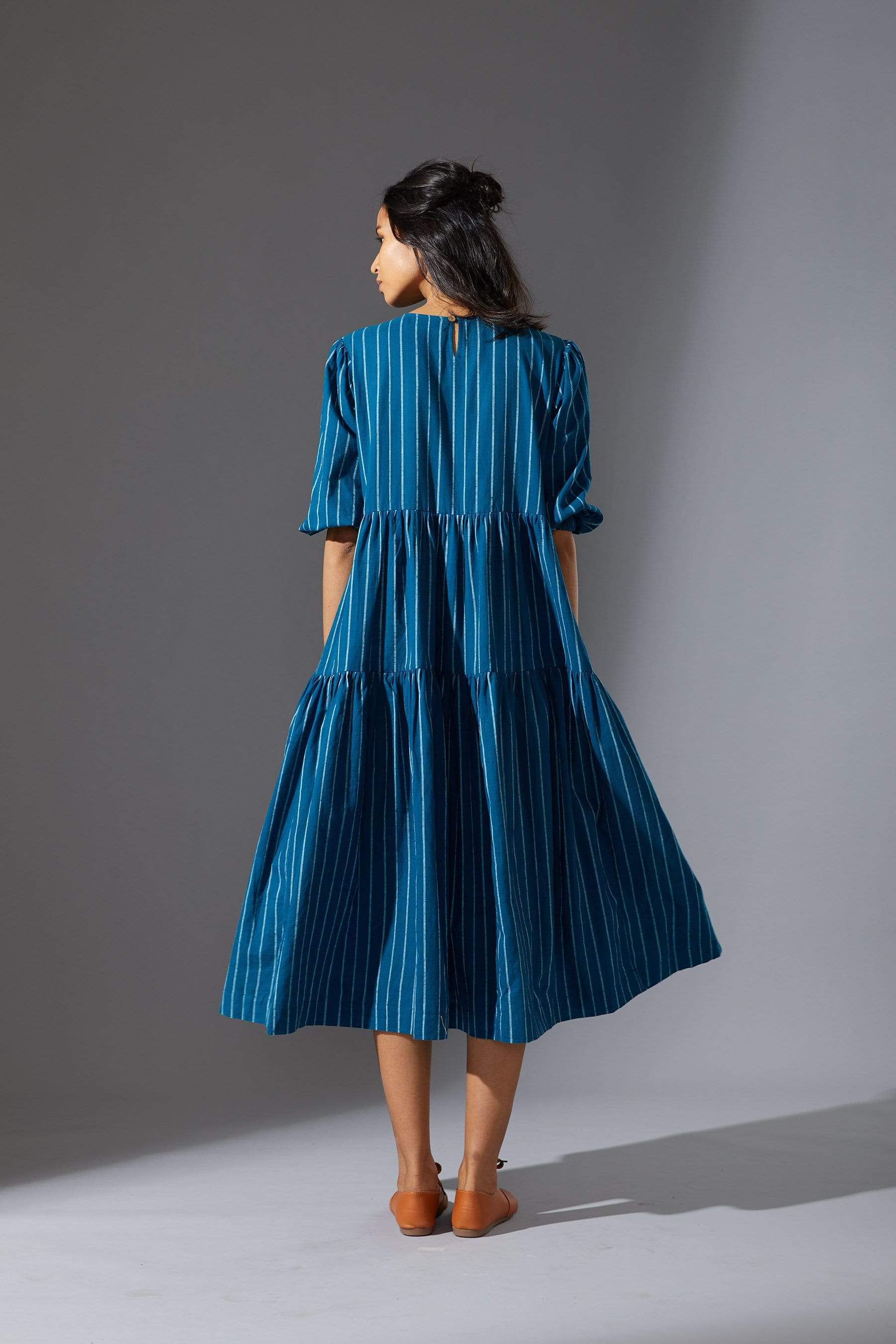 Sina Dress Blue