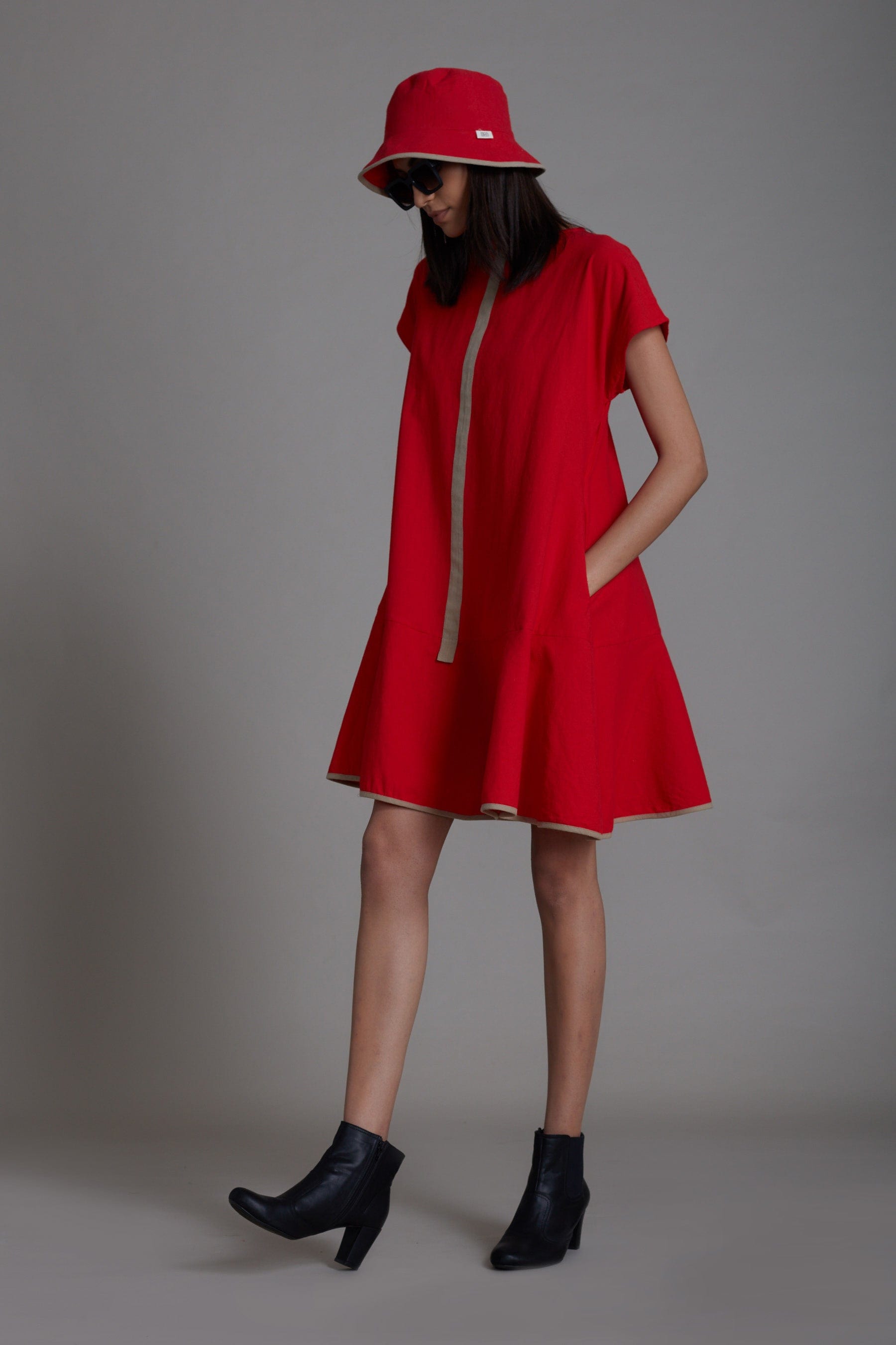 Vesper Dress Red