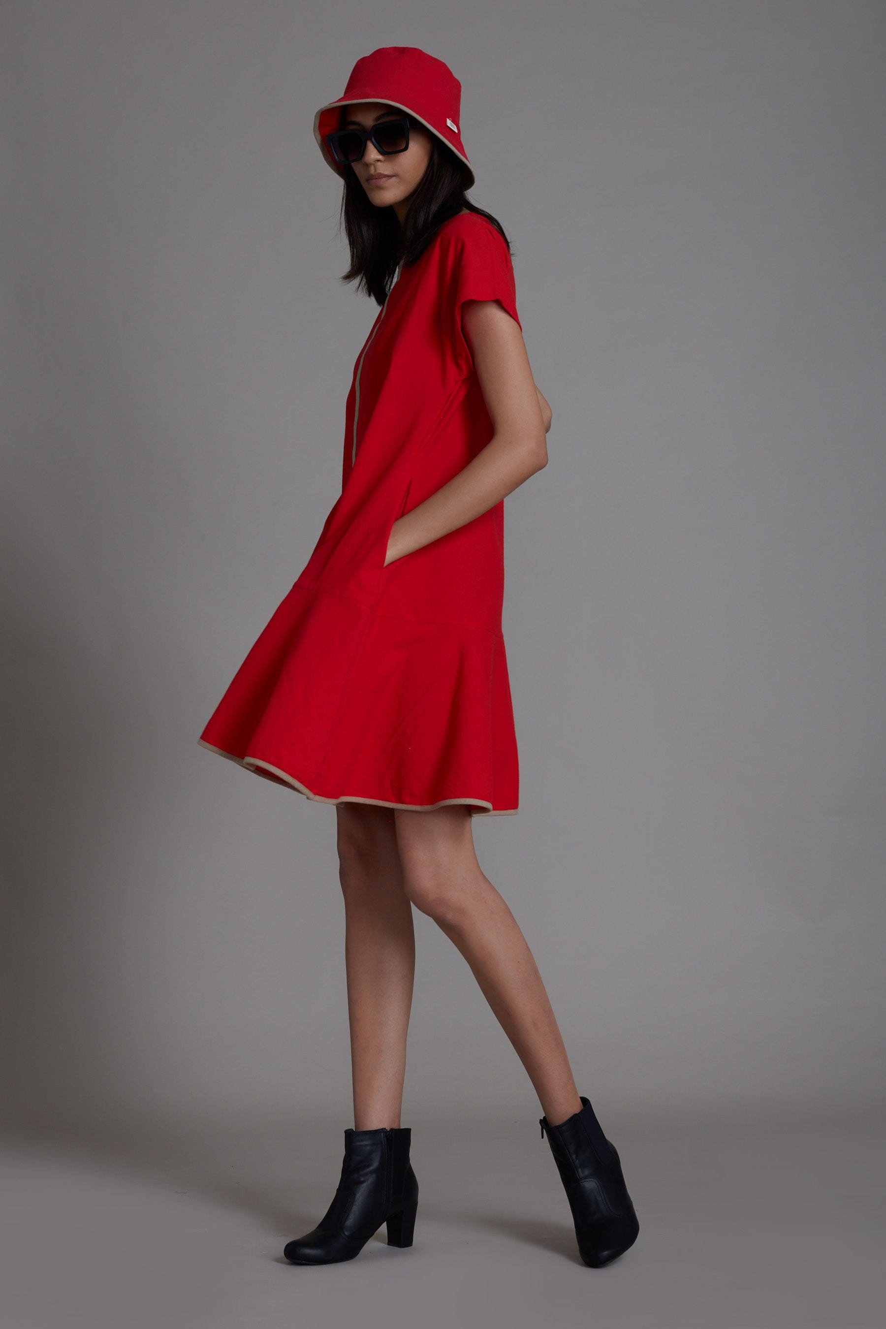 Vesper Dress Red