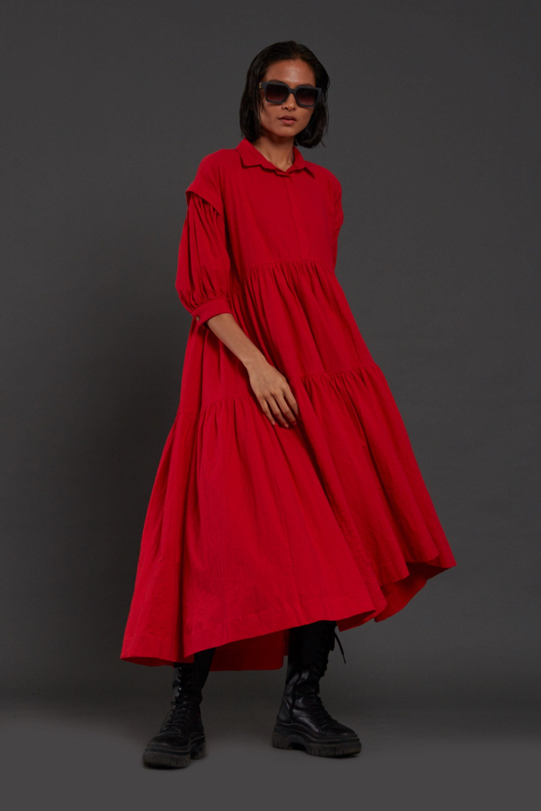 Matera Dress Red