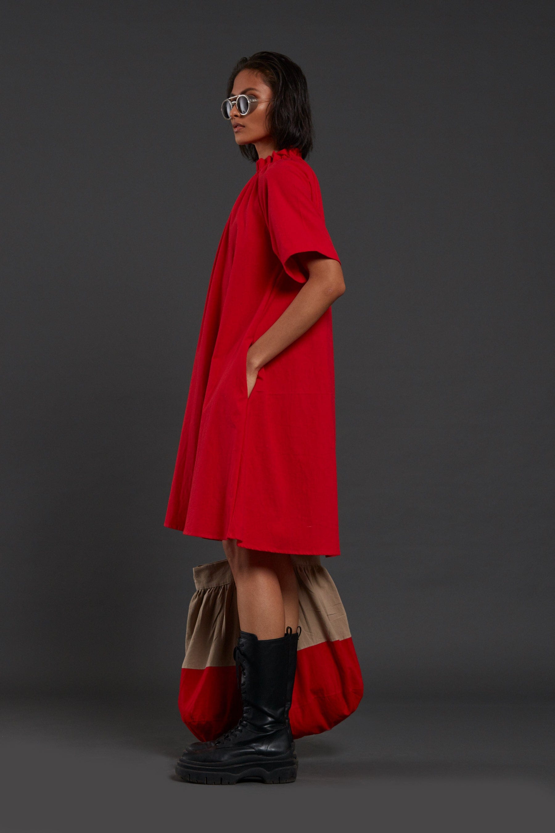 Sutton Dress Red