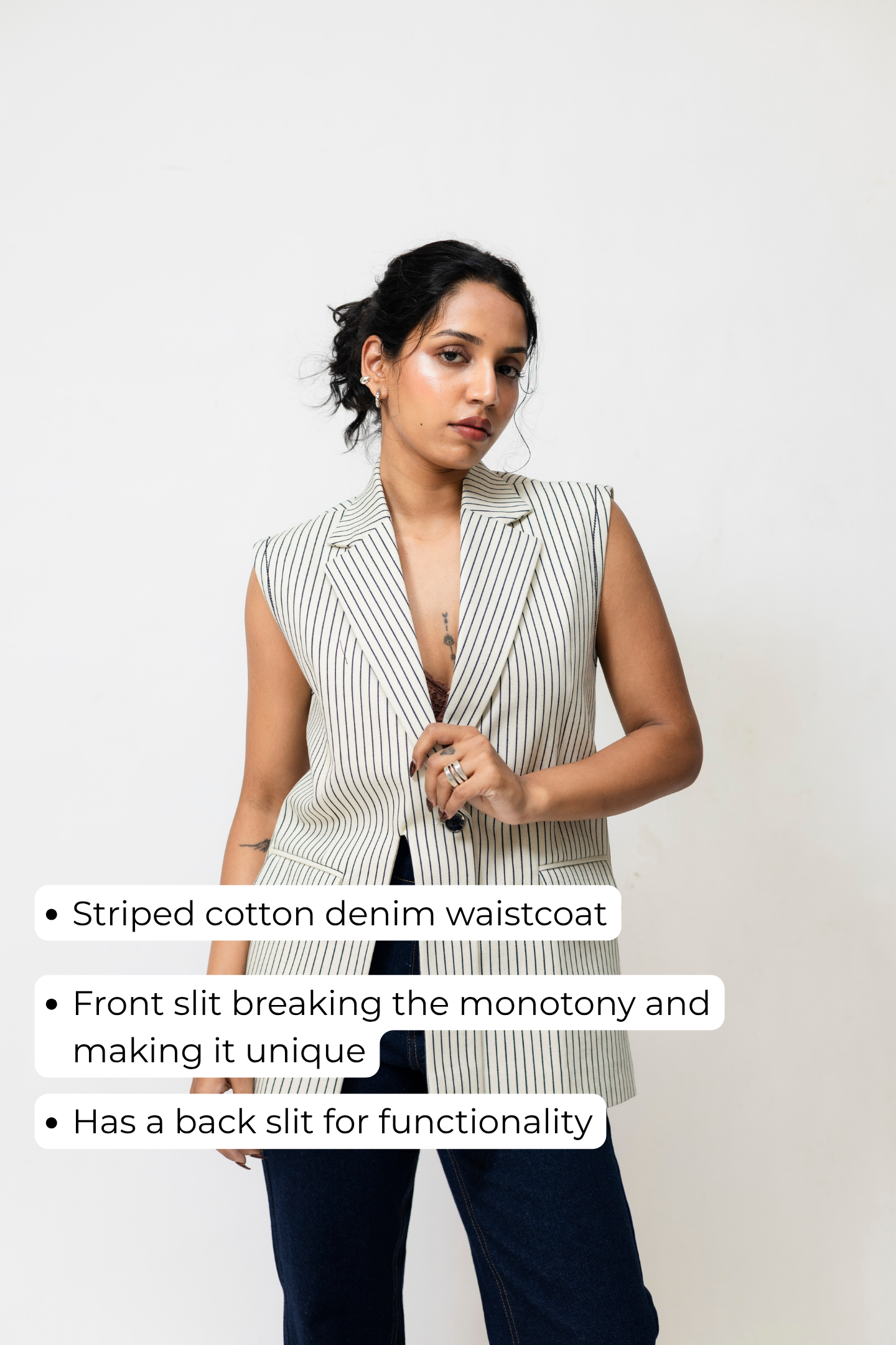 Mina Tailored Waistcoat