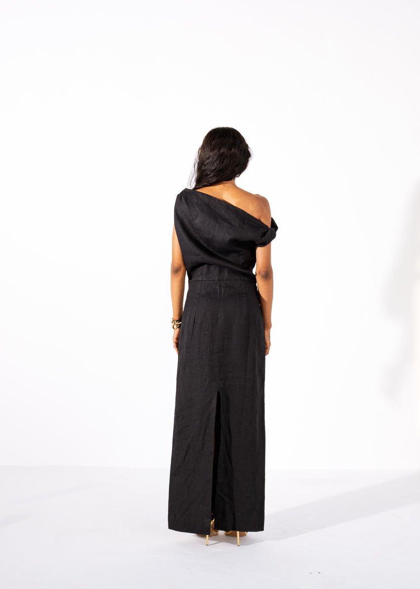 Sabine Dress Black - Bhoomi