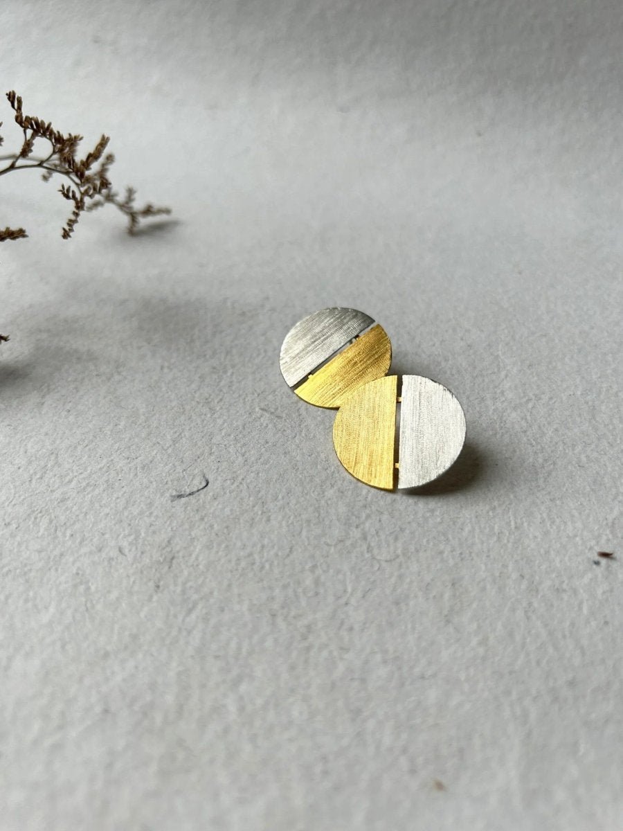 Yin Yang Studs - Bhoomi