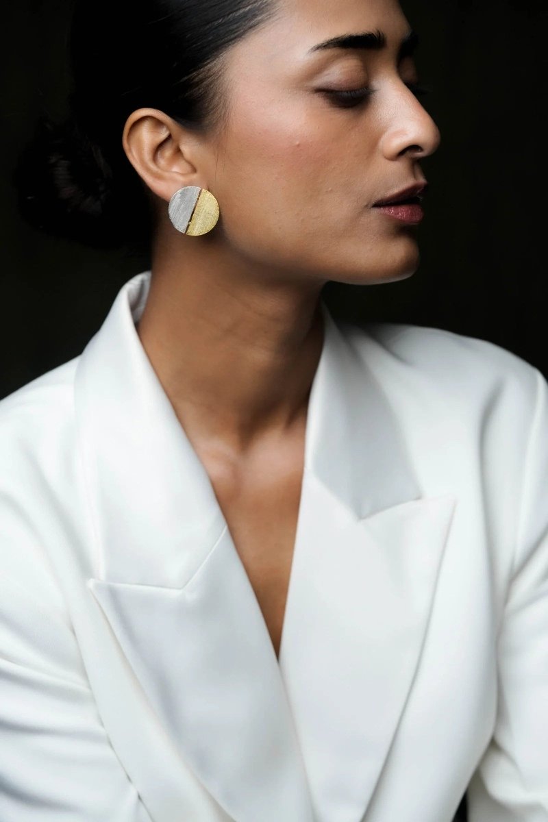 Yin Yang Studs - Bhoomi